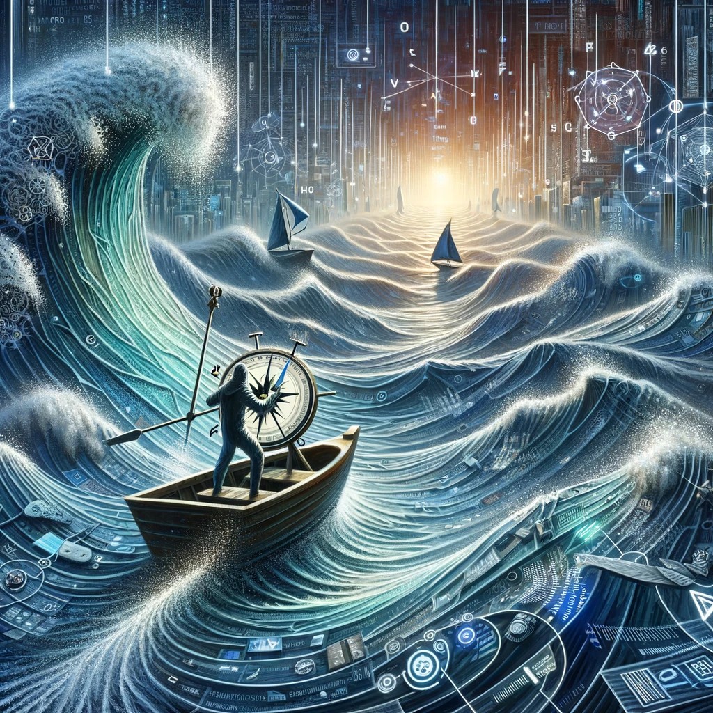 solveforce's tweet image. "As we navigate the vast seas of digital information, our mental #compasses are constantly recalibrated, influencing not just what we think, but how we think."