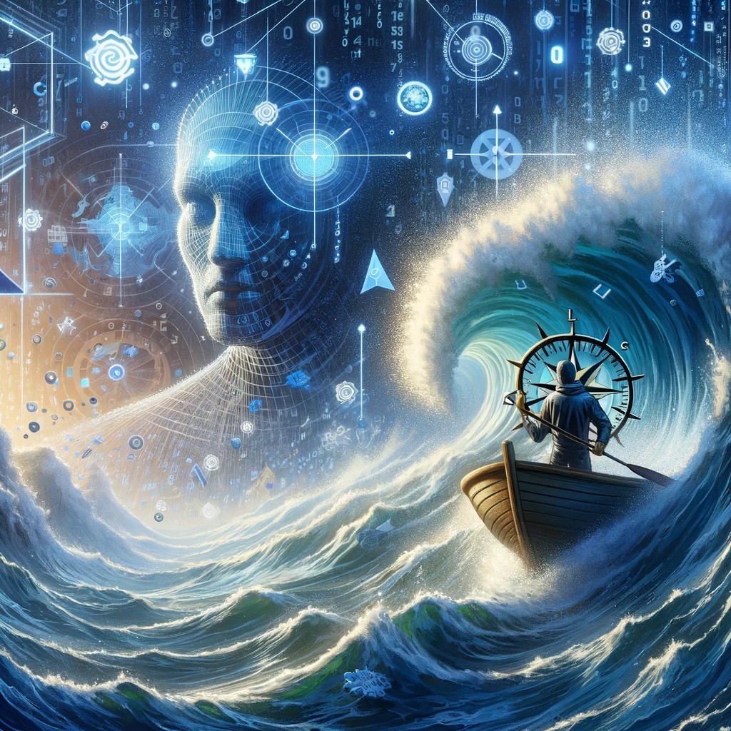 solveforce's tweet image. "As we navigate the vast seas of digital information, our mental #compasses are constantly recalibrated, influencing not just what we think, but how we think."