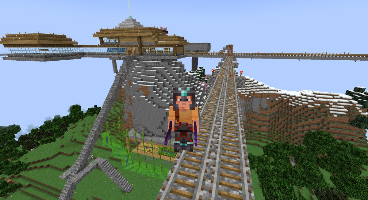 Magister991's tweet photo. Casita en desarrollo :3 #minecraft https://t.co/CsgJQ0nEi2