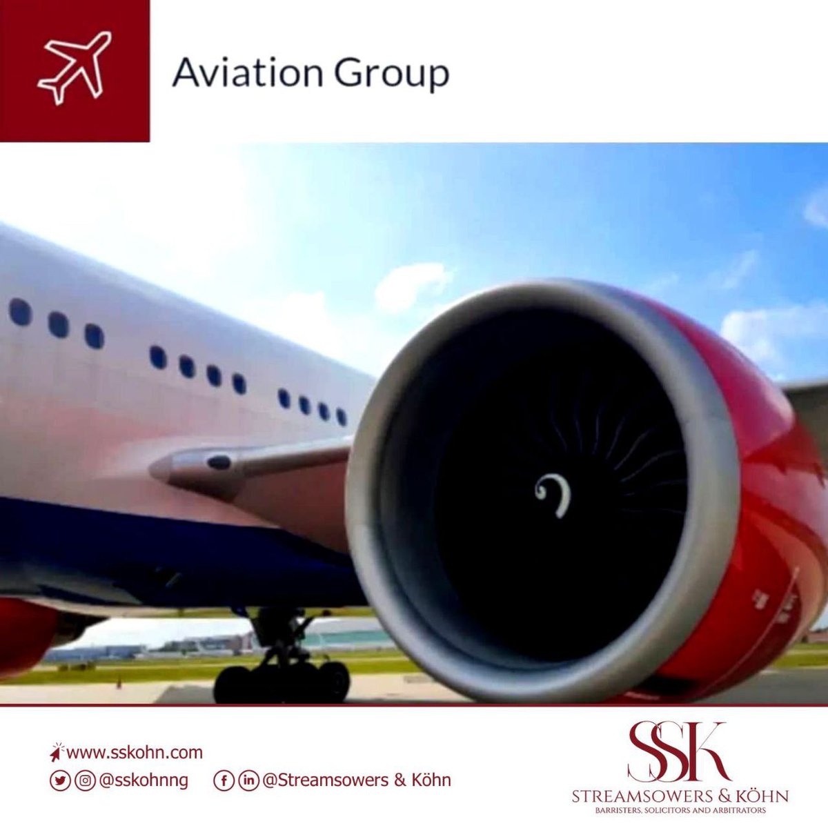 SSKohnNG's tweet photo. #PracticeAreas

Our team has been involved in the development of the legislative framework for the Nigerian aviation sector in the past two decades and we continue to play an active role in advising on legislation in the aviation sector. This has placed us in a vantage point in https://t.co/dW74HrEU8Q