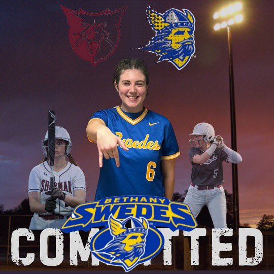 marissa_wells05's tweet photo. I am extremely excited and blessed to announce that I am furthering my softball and academic career at Bethany College!! Thank you God for calling me to a new place with new opportunities. Go Swedes!!💙💛 https://t.co/zISRkI59Af