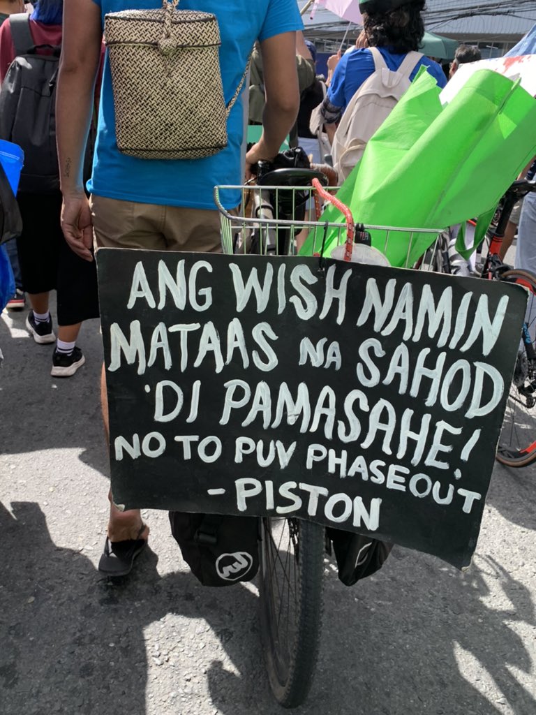 TAMA! ✊🏻

#NoToJeepneyPhaseout
#NoToPUVPhaseout