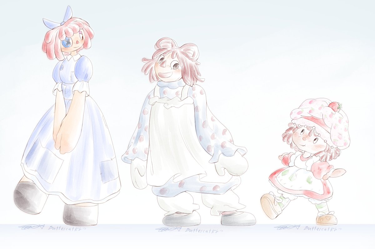 theotakubutter's tweet photo. [Ragdolls]

#theamazingdigitalcircusfanart #ragatha #raggedyann #strawberryshortcake https://t.co/tkm6XCue4F