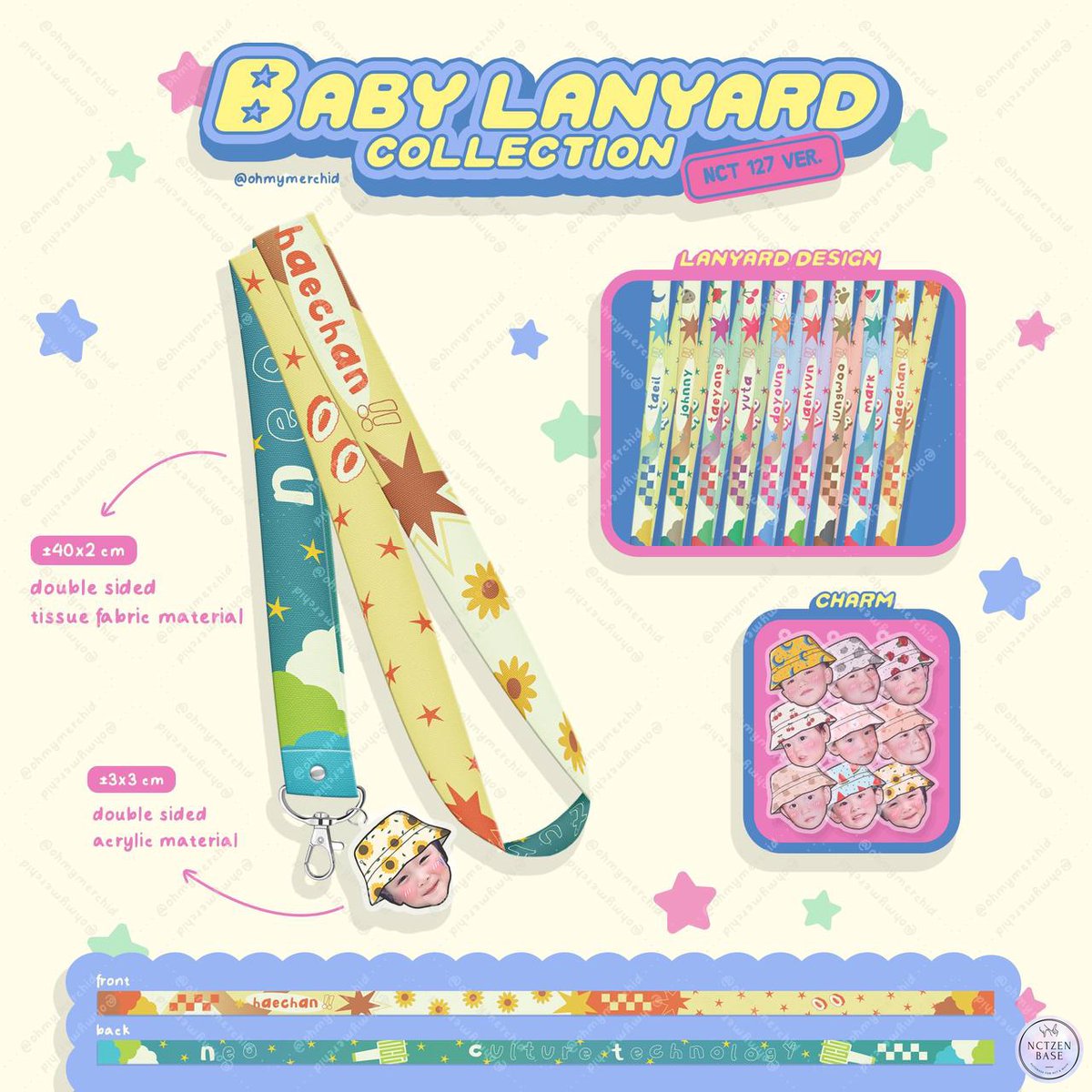nctzenbase's tweet photo. ☆ Interest Check ୧⋆｡˚ 

Haloo sijeunii! Sender mau open po lanyard -ncts gemec ini, adakah yang mau di tag? drop your usn dibawah yaa thankyou♡ https://t.co/MhlnJcjK6K