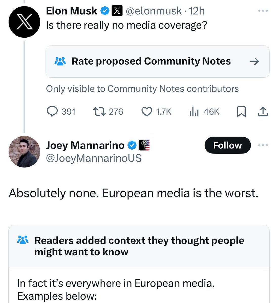 Community Notes & Violations tweet media