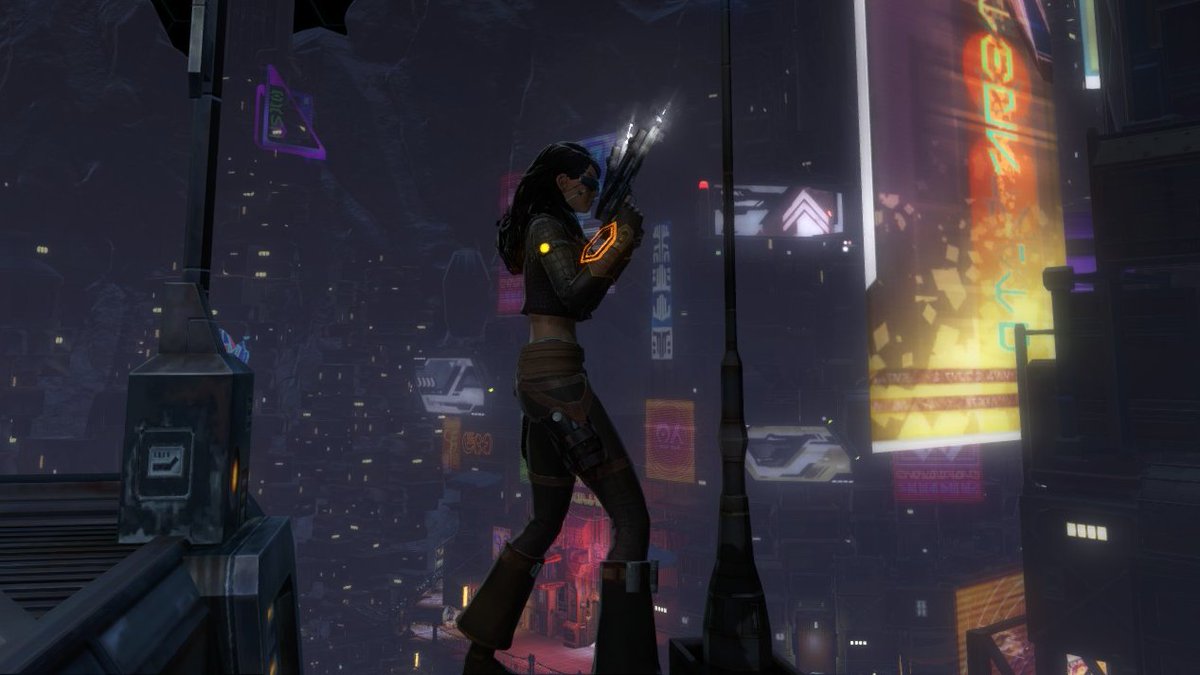 mordorgeist's tweet photo. #swtorfamily I haven't posted any #SpaceBarbie updates lately so I grabbed a few quick shots of Jhalen Bakarn's new outfit. I added the High Roller bracers for that extra flair. This is for my #SWTOR #Malgus server #RolePlay Smuggler! https://t.co/lshDfFLmCp