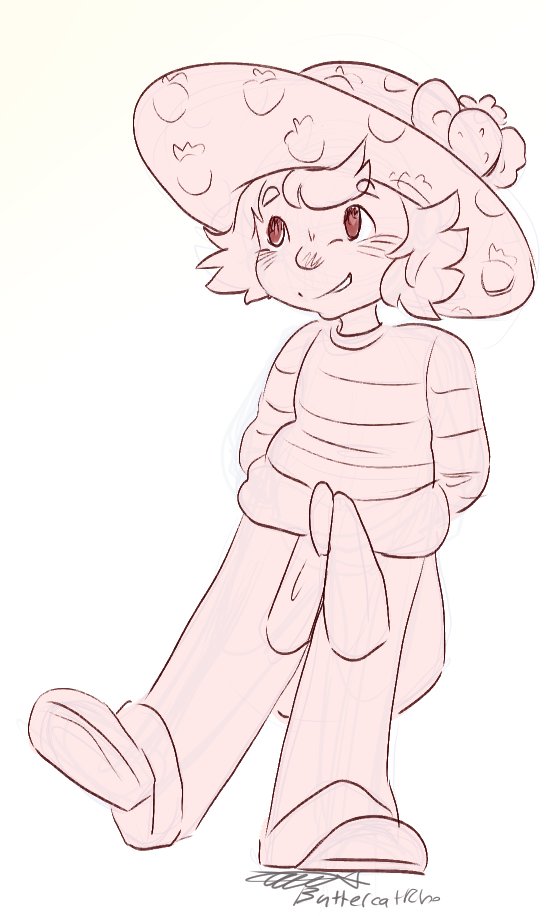 theotakubutter's tweet photo. bonus doodle of the strawberry shortcake i grew up with, shes not a ragdoll so she wouldnt have fit in the original drawing https://t.co/4qXghErjCV