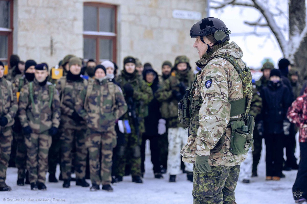 French Forces in Estonia tweet media