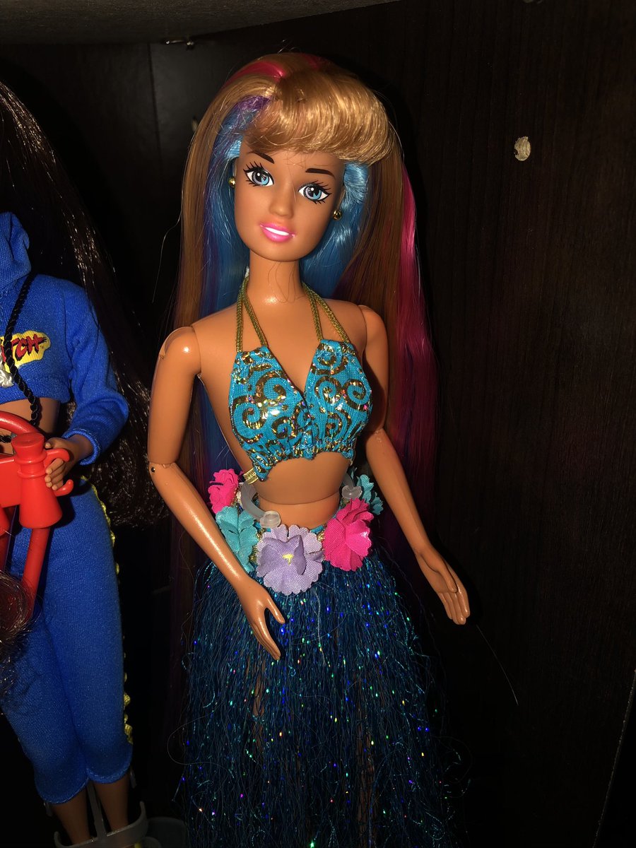 amordolls's tweet photo. Hula Hair Teresa 🌺🩵💜🩷 https://t.co/qTVOOciKMS