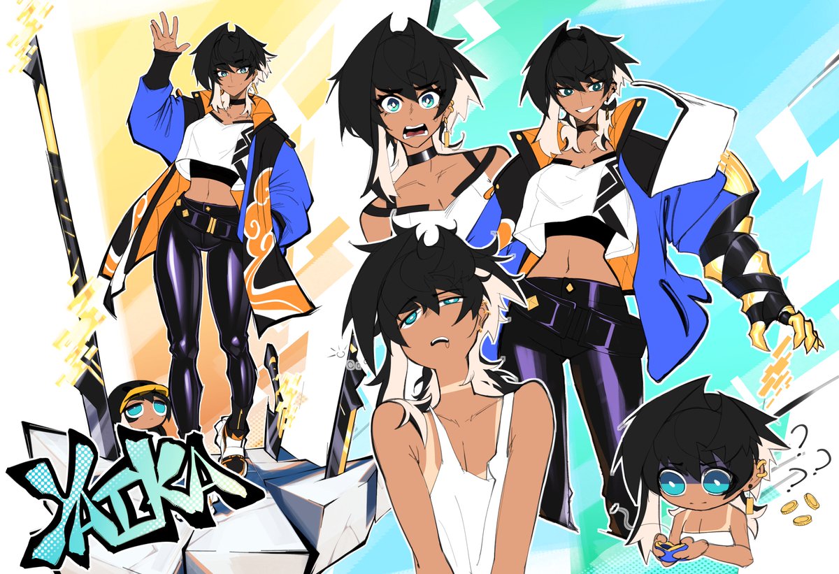 LyukaArt's tweet photo. since it's my birthday, I will use it to yell about my oc Yaika
just to say she's stupid... cool https://t.co/5API4ZrcKY