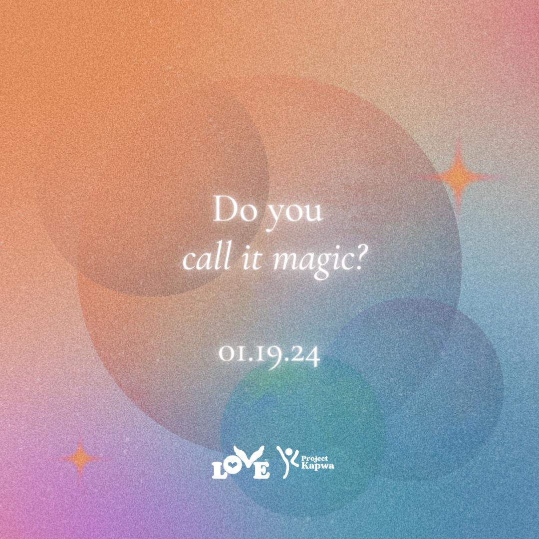 ColdplayMNL's tweet photo. Do you call it magic? Oh, yes we do! ❤️✨
@lovebuttonorg x Projec+ Kapwa
#PauseAndLove
#ProjectKapwa https://t.co/O7xncocd9q