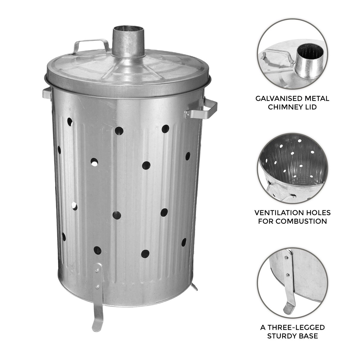 BritsHomeGarden's tweet photo. 90L Galvanised Incinerator Fire Bin
Visit Now: https://t.co/aGUu01YWQJ
#gardening https://t.co/Cn57G3Kvoc