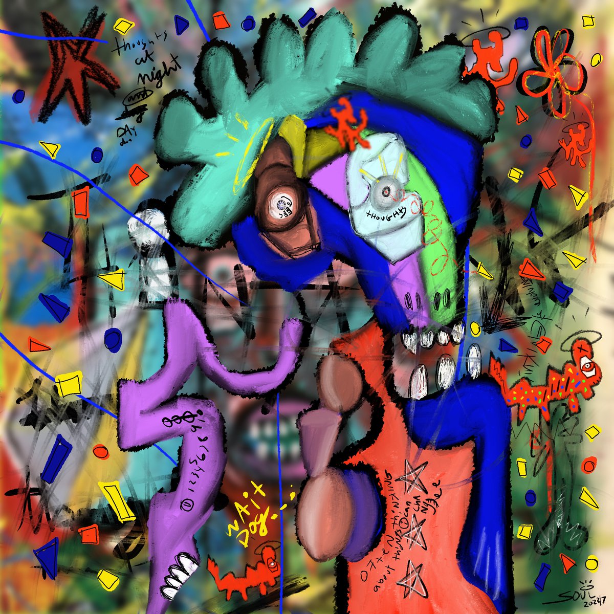 #25 Thoughts At Night was officially collected through <a href="/mallow/">五百</a>.live.solarplex.xyz Raffle for 0.12 $SOL. From my collection, Layers of Emotions 1/1s. 

🙏 Thank you for acquiring this piece🤝🎨  

🔗mallow.art/artwork/5fVFfY…

🟡

#solanaart #digitalpainting #solananft #solana