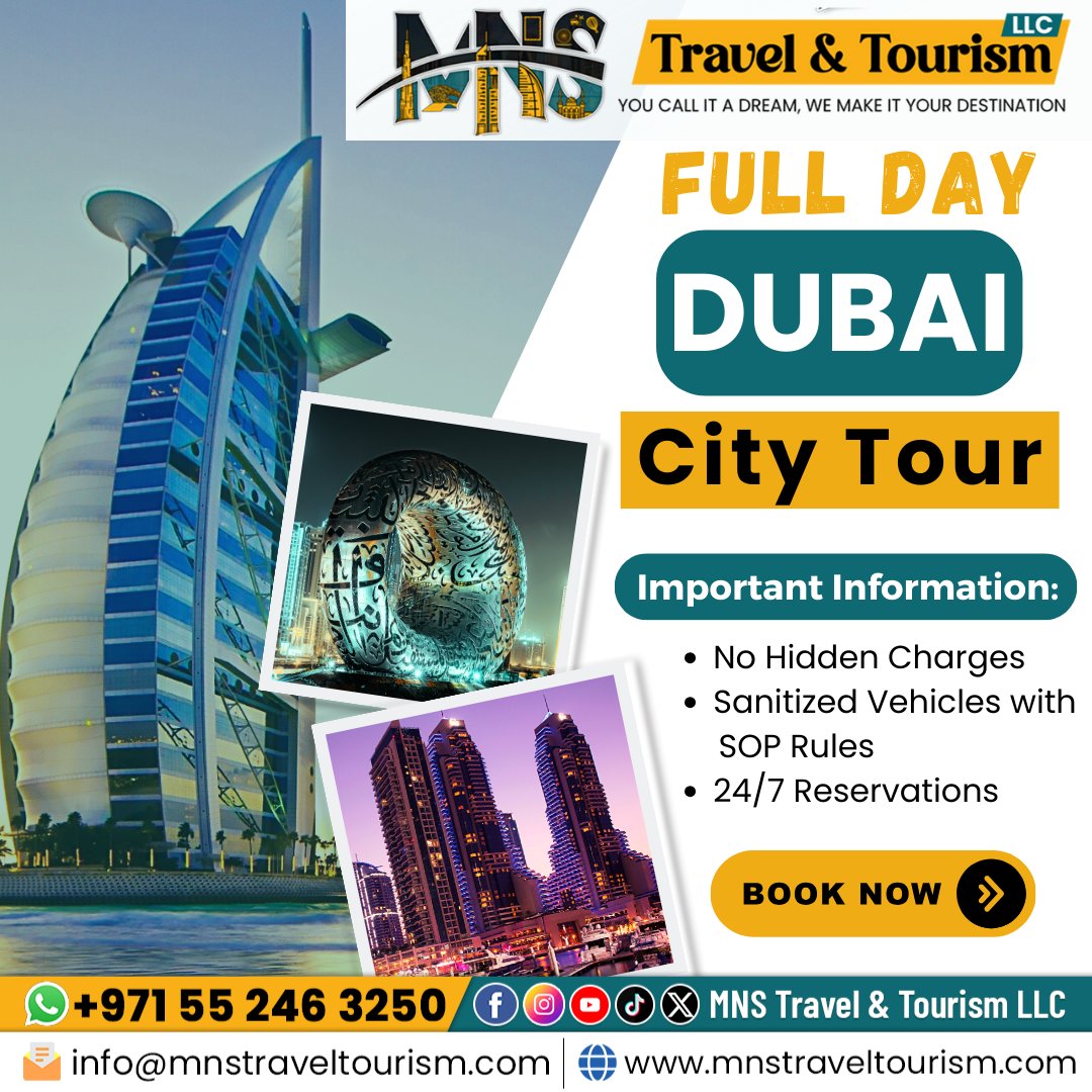 mnstravel's tweet photo. 𝐃𝐮𝐛𝐚𝐢 is a city that’s made for the gram with its stunning skyscrapers, luxurious resorts and picturesque landscapes.

Book your Tour Right Now Through Our Website https://t.co/1LussyFr4X
Contact Us: +971 55 246 3250
.
.
.
.
#dubai #mnstraveltourism #burjkhalifa #dubaimall https://t.co/wj3818VAaw