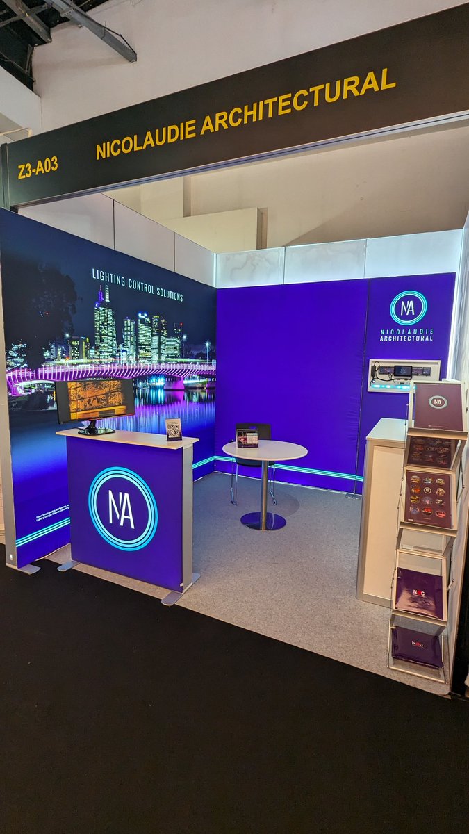 Good morning Dubai! This is day 1 at <a href="/lightbuildingme/">Light + Intelligent Building Middle East</a>

Come see us on booth Z3 A03 and have a chat about your future lighting projects and control solutions. Our team is reasy to welcome you.

#lightingcontrol #nicolaudiecloud #lightingdesign #dmxlighting #dalicontrol