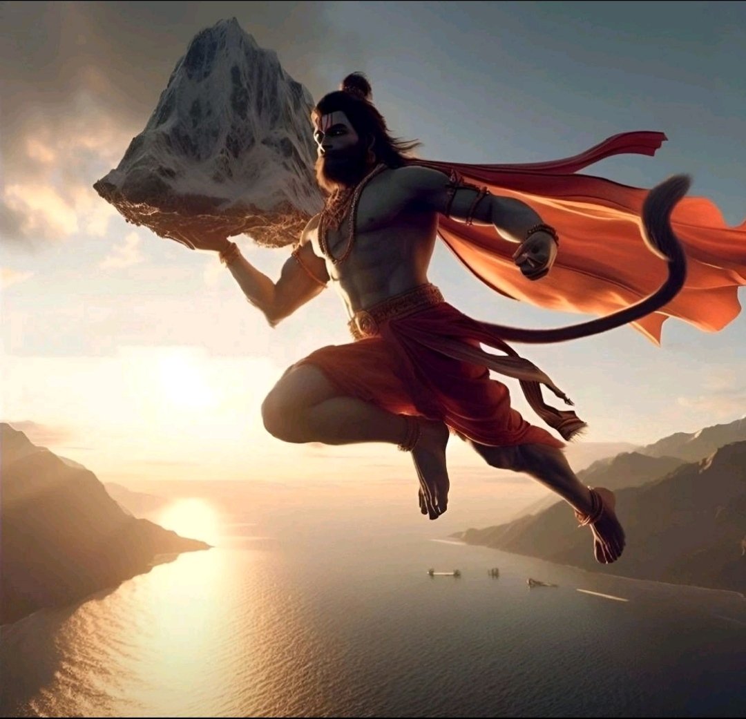 upcopGopal's tweet photo. "धर्मो रक्षति रक्षितः"

If there is Ram,
there will be Hanuman 
&amp; if there is Hanuman,
there will be Ram.

In #Ayodhya, he is revered as a god. As a result, before beginning any major project in Ayodhya, everybody involved must first obtain approval from Bajrang Bali.

#hanuman https://t.co/B7rX7J5fqS