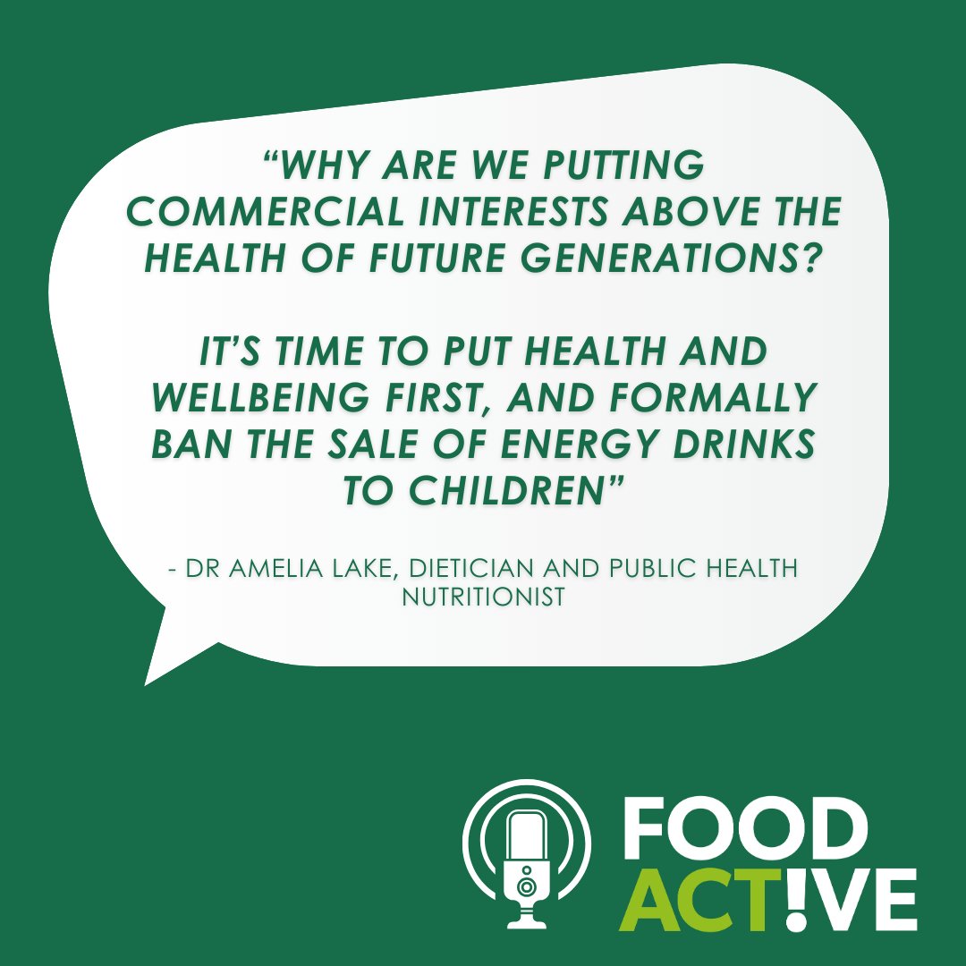 🎙️ In our latest podcast, we hear from @Lakenutrition about the updated @fuse_online review on consumption of energy drinks in children, which looked at the latest evidence on the physical effects and consumer attitudes of these drinks 🎙️ Listen here 👉open.spotify.com/episode/05sPvD…