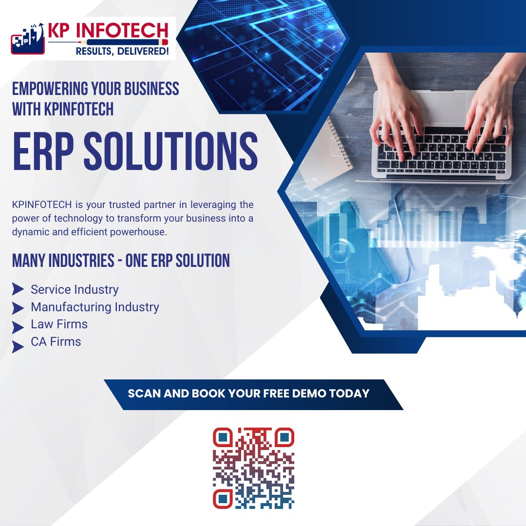 [PROMO] Unlock the power of efficiency with KP InfoTech EasyERP and propel your business forward! 🚀 Increase your revenue by 200% with their streamlined ERP solution. Ready for a transformative upgrade? Book now and supercharge your success! #iicci #indiaitaly #italyinindia