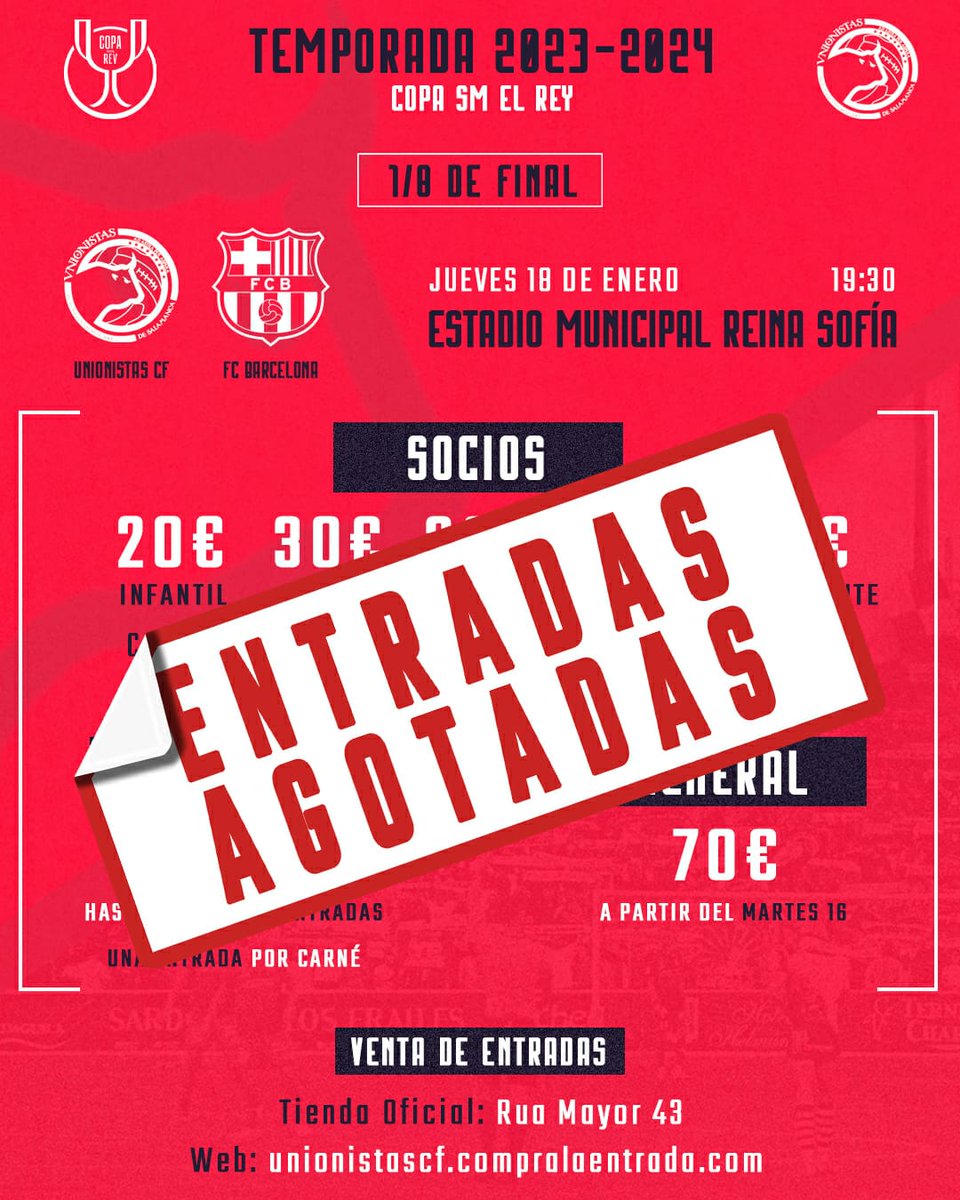 Unionistas de Salamanca CF tweet media