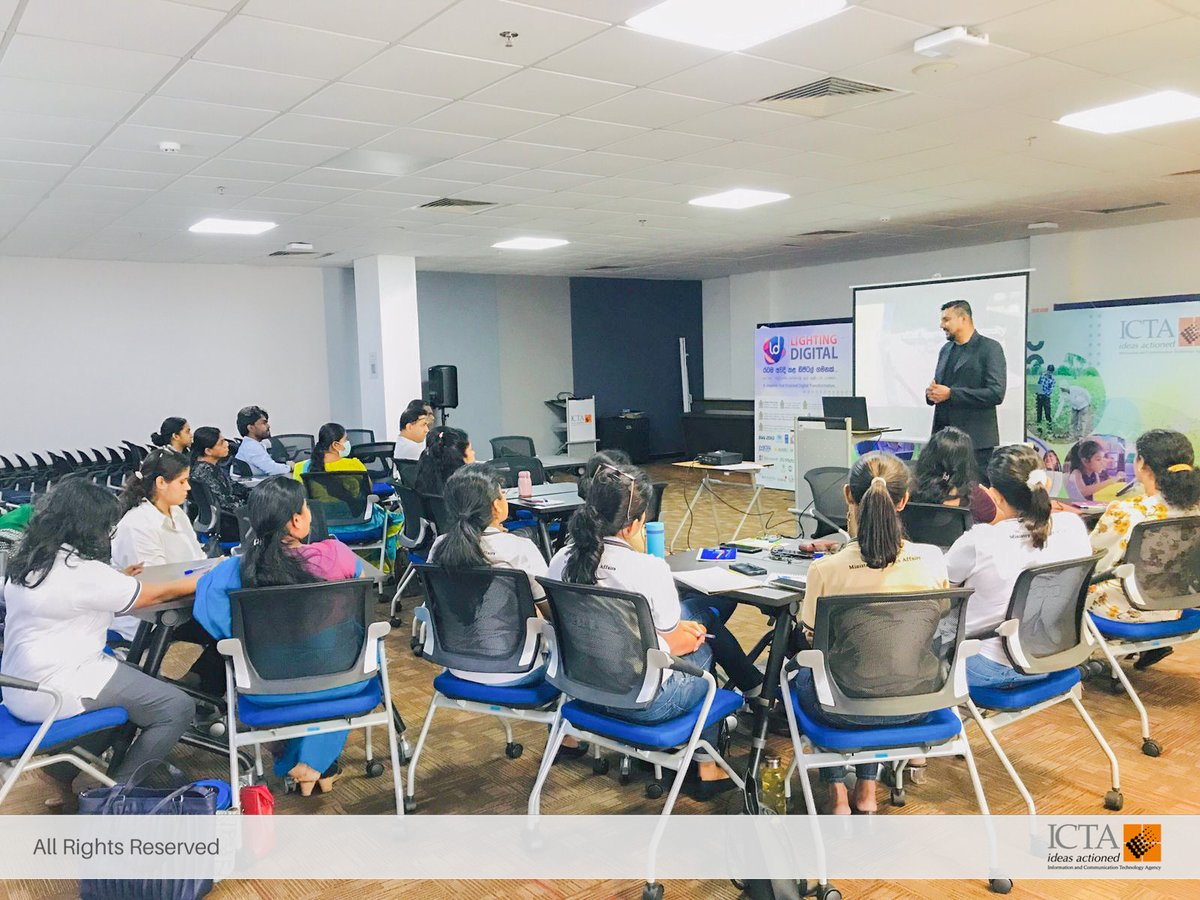 icta_srilanka's tweet photo. ICTA organized a 6-day Foundation Capacity Building Training Program for 45 Ministry of Foreign Affairs officials under the NextGenGov Initiative. The objective was to enhance digital literacy, tech skills, and promote effective governance.
#LightingDigital #ICTA #LKA https://t.co/kFg5ikb6si