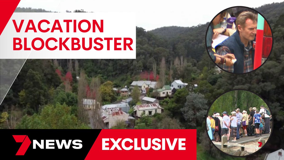 Hollywood superstar Liam Neeson has just started shooting a blockbuster action movie in the most unlikely of settings - a tiny town in Victoria’s high country. 

Walhalla is a quiet tourist hamlet where very little happens, until now. youtu.be/wLd4PLlR4Ic <a href="/NickMcCallum7/">NickMcCallum7</a>#7NEWS
