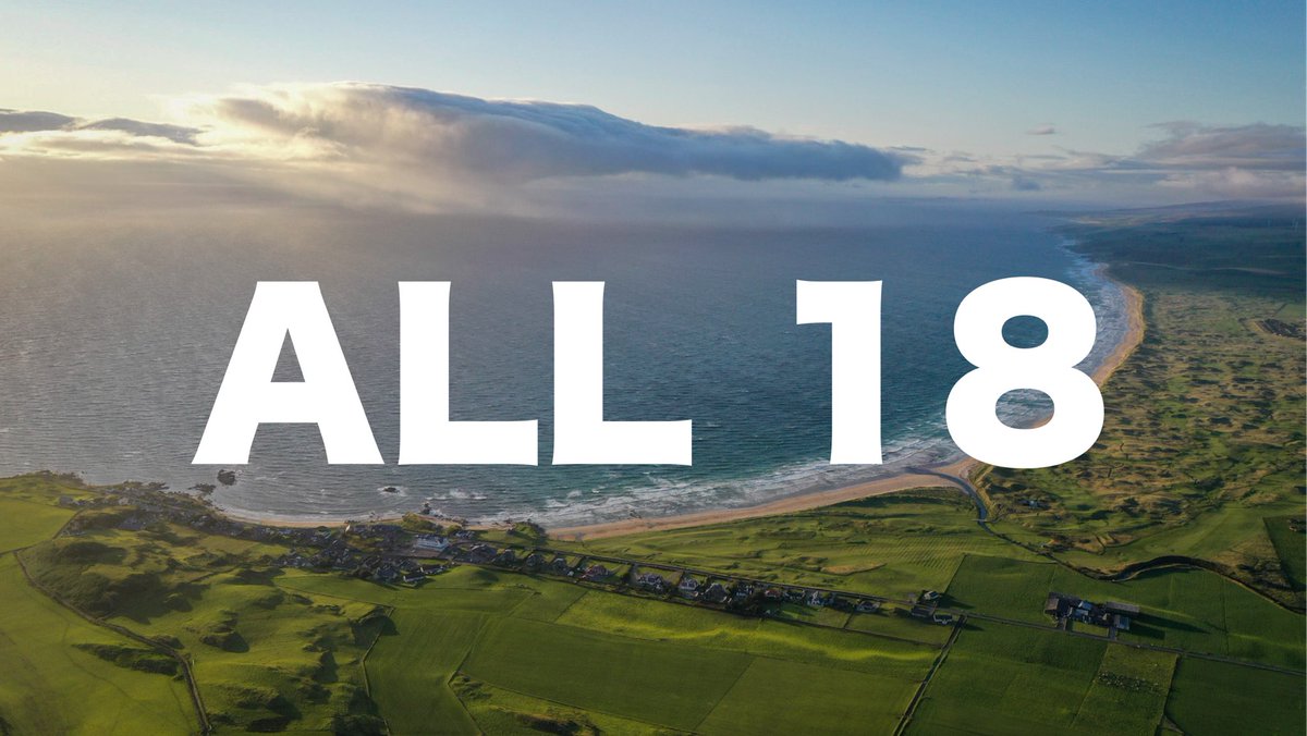 ALL 18 🧵 Here’s a thread with a photo of every hole. LIKE your favourite one. Better yet, we’d love to hear WHY. REPOST your favourite hole with some commentary (we’ll be featuring the best ones).