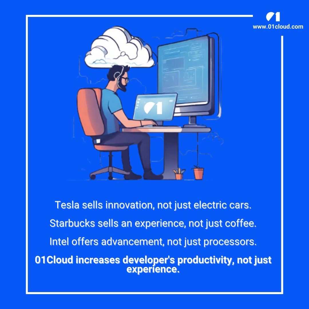 zeronecloud's tweet image. Experience is great, but results are better. Let 01Cloud supercharge your developers&apos; output.

Boost your productivity before it&apos;s too late! Join 01Cloud&apos;s cloud revolution [ console.01cloud.io ]- only 15 days left for our exclusive offer.

#01cloud #ForDevelopers
