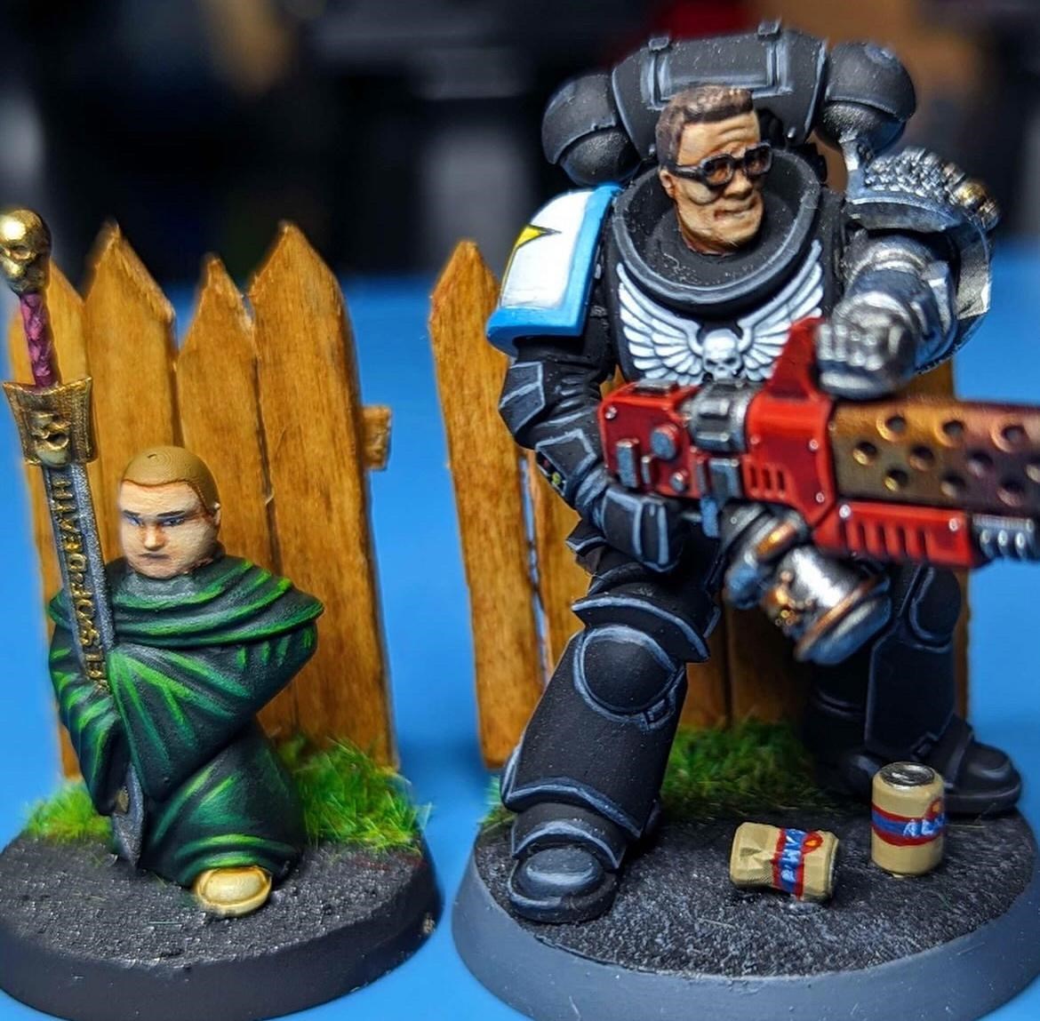 PaintMiniature's tweet photo. I tell you hwat that chaos boy just aint right [by NorthernKnights40k]
  
 #gamesworkshop #miniature https://t.co/Wbtm4zHita