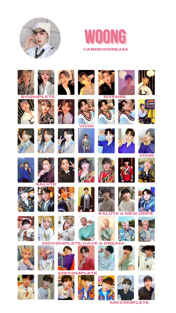 abnewdream's tweet photo. 🌸AB6IX Woong Photocard template 💖/Korean albums/Japanese albums/us edition/
#AB6IX #template #ab6ixtemplate #woong https://t.co/hkj7rIm97t