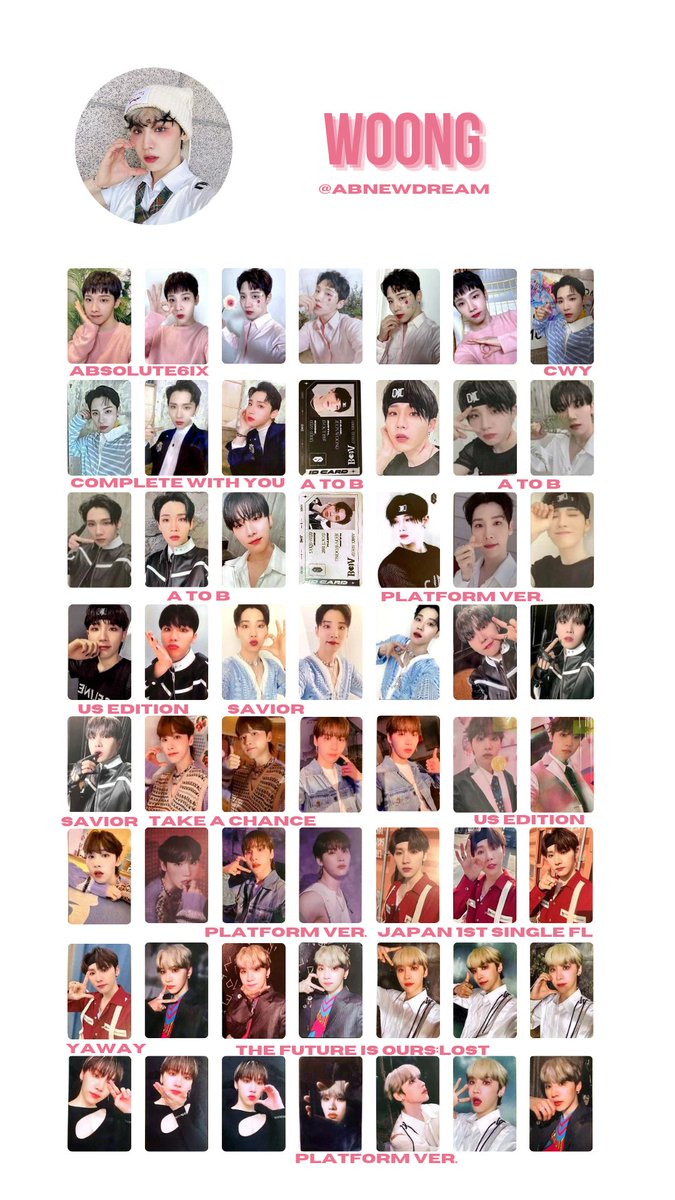 abnewdream's tweet photo. 🌸AB6IX Woong Photocard template 💖/Korean albums/Japanese albums/us edition/
#AB6IX #template #ab6ixtemplate #woong https://t.co/hkj7rIm97t