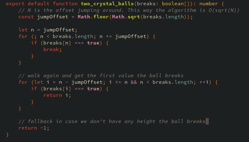birnadin's tweet photo. Day 1⃣1⃣ of #100DaysOfCode : trying some algorithm bootstrapping from @FrontendMasters &amp; Prime's.

Happy with this modified version of mine 🔽 https://t.co/nrU04j7Xom