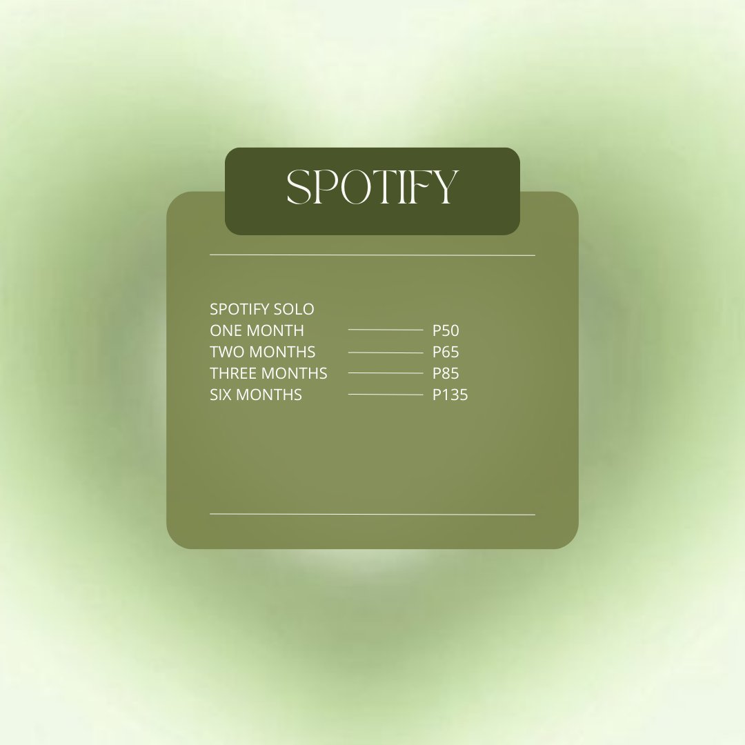 archerprems's tweet photo. 💚 SELLING PREMIUM ACCOUNTS

- direct to maker
- mop: gcash
- always ask for availability
- rude buyer = block
- no to rush orders

💌 dm for orders

netflix,spotify,picsart,hbogo,youtube,canva,grammarly,disneyplus,quillbot,viu,microsoft365

other pricelist in comment section: https://t.co/mglImvCFVI