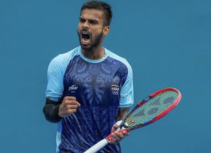 bhascore's tweet photo. @nagalsumit is proving those wrong who had doubts on him winning against @BublikAlexander 

Way to go 🎾

 #sumitnagal #indiantennis #AustralianOpen https://t.co/Od3DHnPFeA