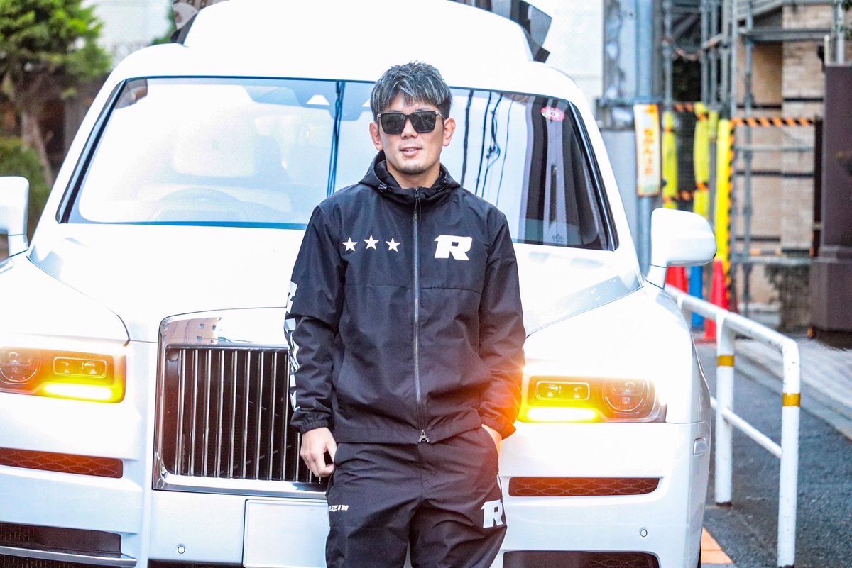 RIZINセットアップ着心地えーで。 #RIZIN