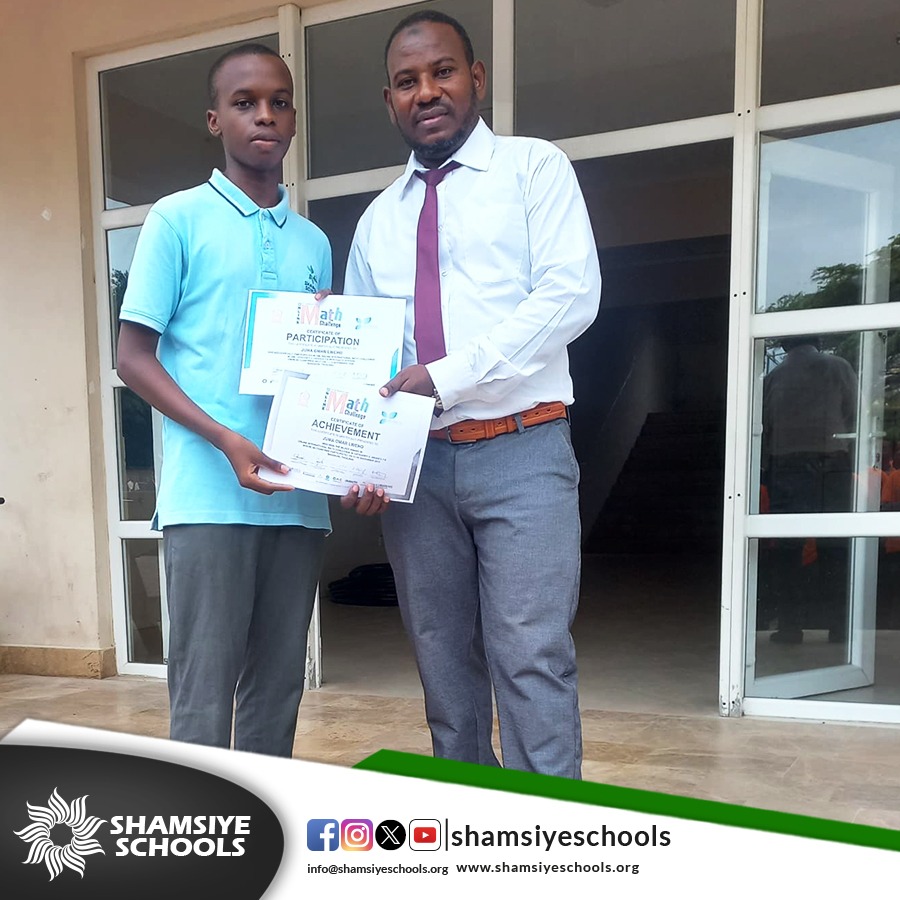 shamsiyeboys's tweet photo. Project Coordinator and General Academic Organizer presented a participation certificate at the school principal's office this morning. Congratulations to all our students who participated and received various rewards.
#Shamsiyeschools
#AccessToSuccess
#IMO
#MathChallenges https://t.co/TmlHxpJc2R
