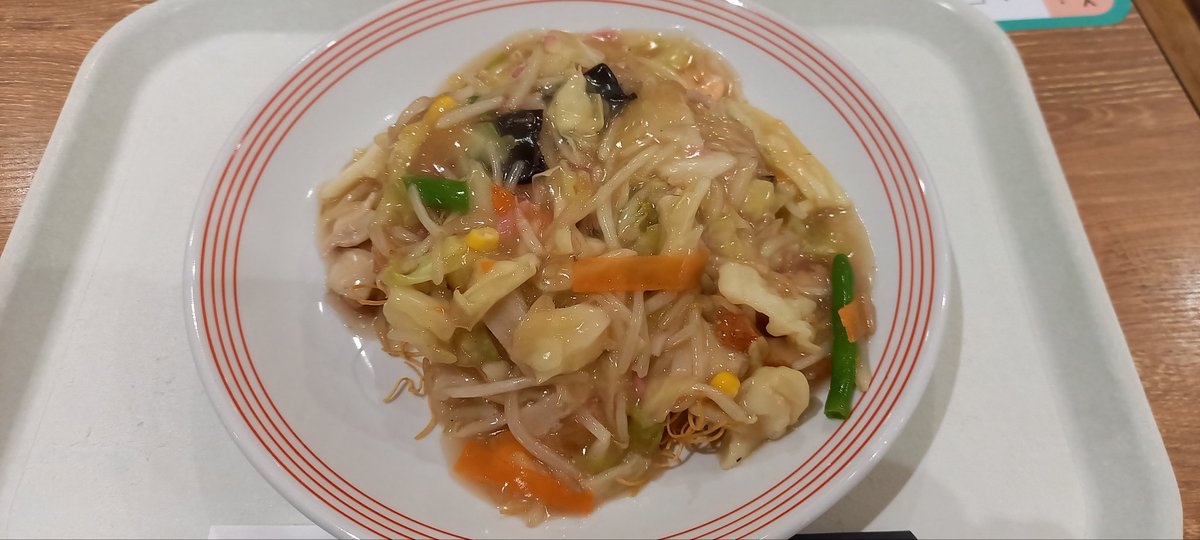 hazetsuri's tweet photo. #長崎ちゃんぽんリンガーハット にて、一番シンプルな #皿うどん #長崎皿うどん細麺 を摂取。やはり、シンプルなスタンダードな一品が旨いです。
#長崎グルメ
#広島ランチ
#長崎ソウルフード
#ご当地麺
#長崎うまかもん https://t.co/hWcSsduLzL
