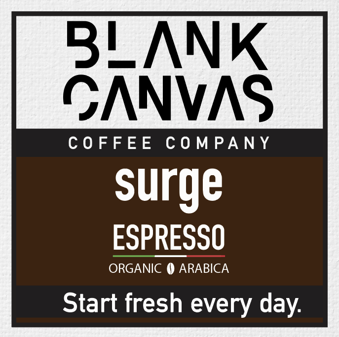 BlankCanvasCoff's tweet photo. Surge has arrived! Our organic espresso is now available at https://t.co/gBowxp4xJU
 Start Fresh Every Day! #espresso 
#Coffee #CoffeeTime #BlankCanvasCoffee #bestCoffee https://t.co/luzX3Ph6Ne
