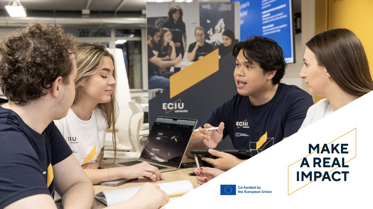 🟡Year 2050: What progress has been achieved in climate & environmental transition? With #ECIUUniversity challenge introduced by @groupeinsa you will design trailblazing, data-based objects and services. Join here ⬇ engage.eciu.eu/challenges/e34… #europeanuniversities #CofundedbyEU