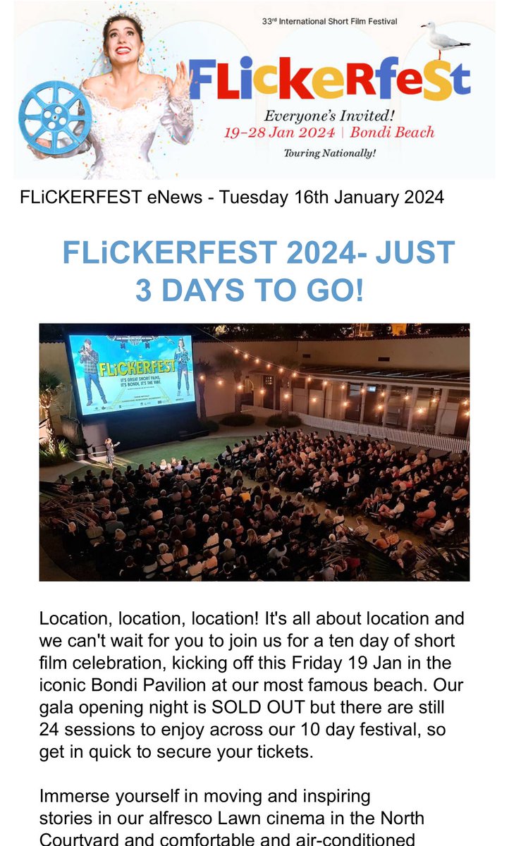 Openingactfilms's tweet photo. Very nice of Flickerfest to give our film ‘Line Rider’ a shoutout in their festival highlights. 

You can see ‘Line Rider’ and a bunch of other great shorts at 4pm this Sunday 21st Jan in the Bondi Pavilion. 
Tickets at: https://t.co/RONOjQM0Gl https://t.co/o550JBcjOd