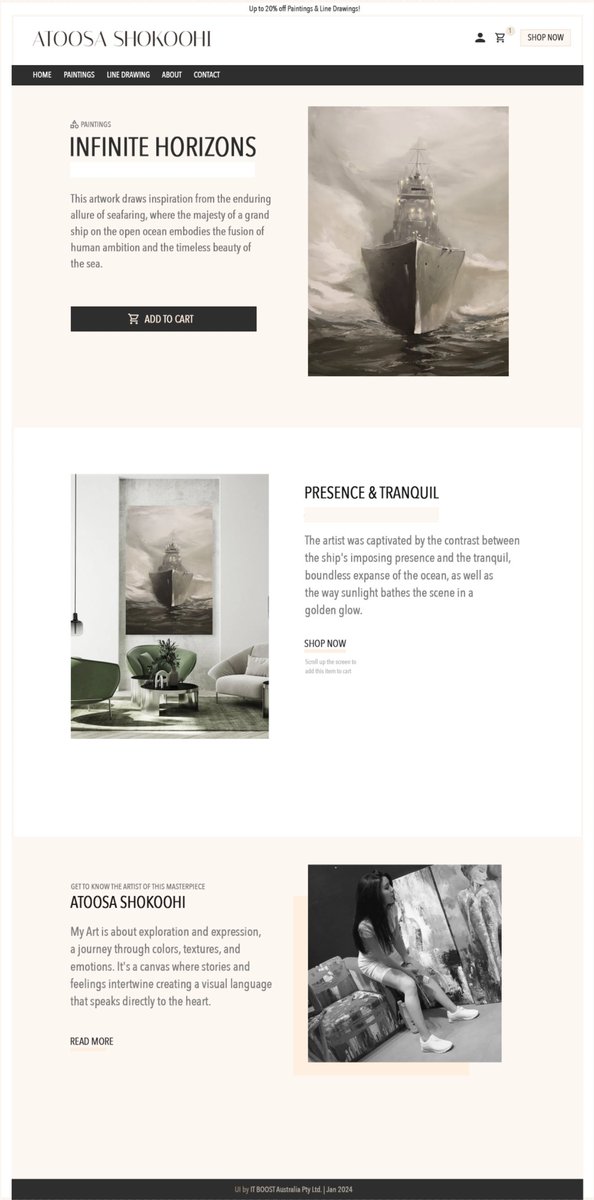 itboostau's tweet photo. #UI, new #webdesign and #SEO by IT BOOST Australia
#DigitalMarketing #paintingoftheday #GraphicDesign #uxdesign #UX #DigitalTransformation https://t.co/XfQFT9VmrA