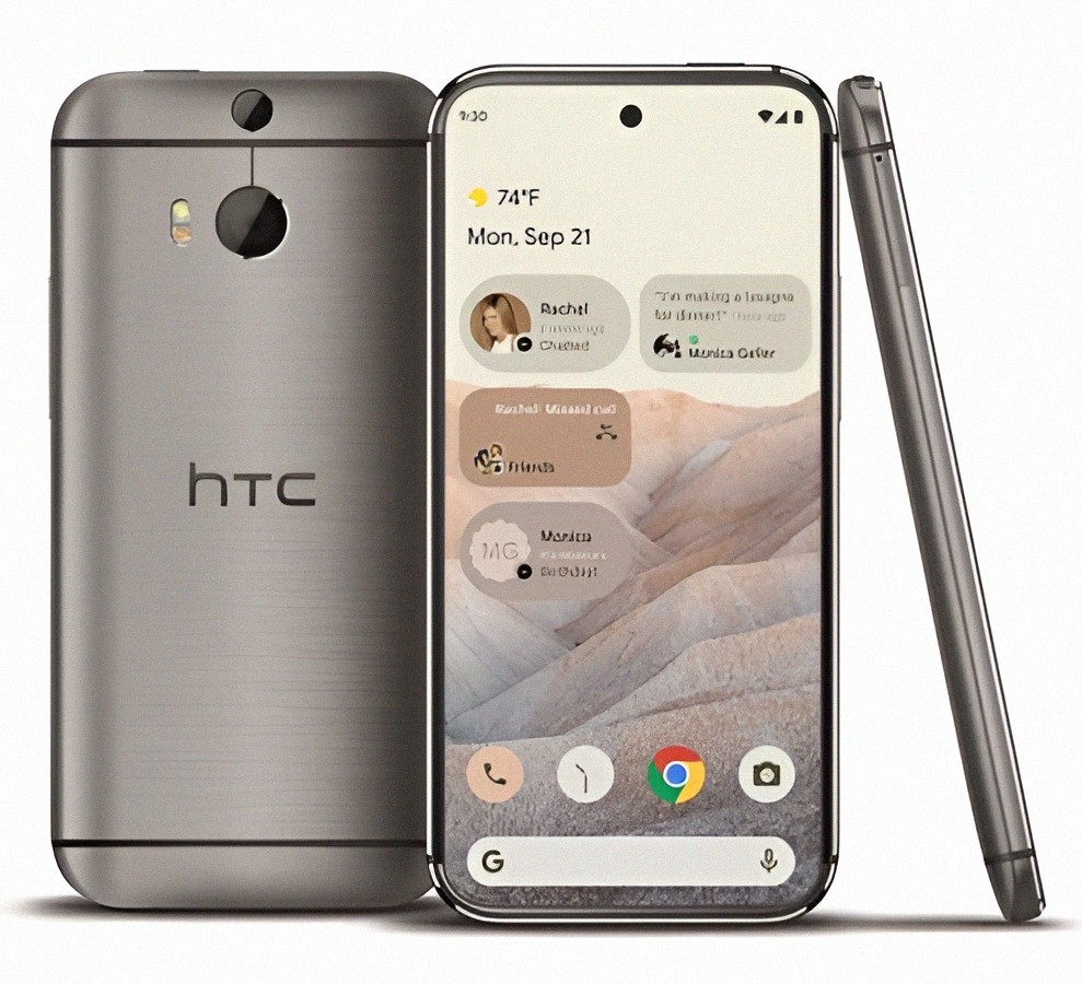 zaheen555's tweet image. Would you buy this HTC One in 2024?