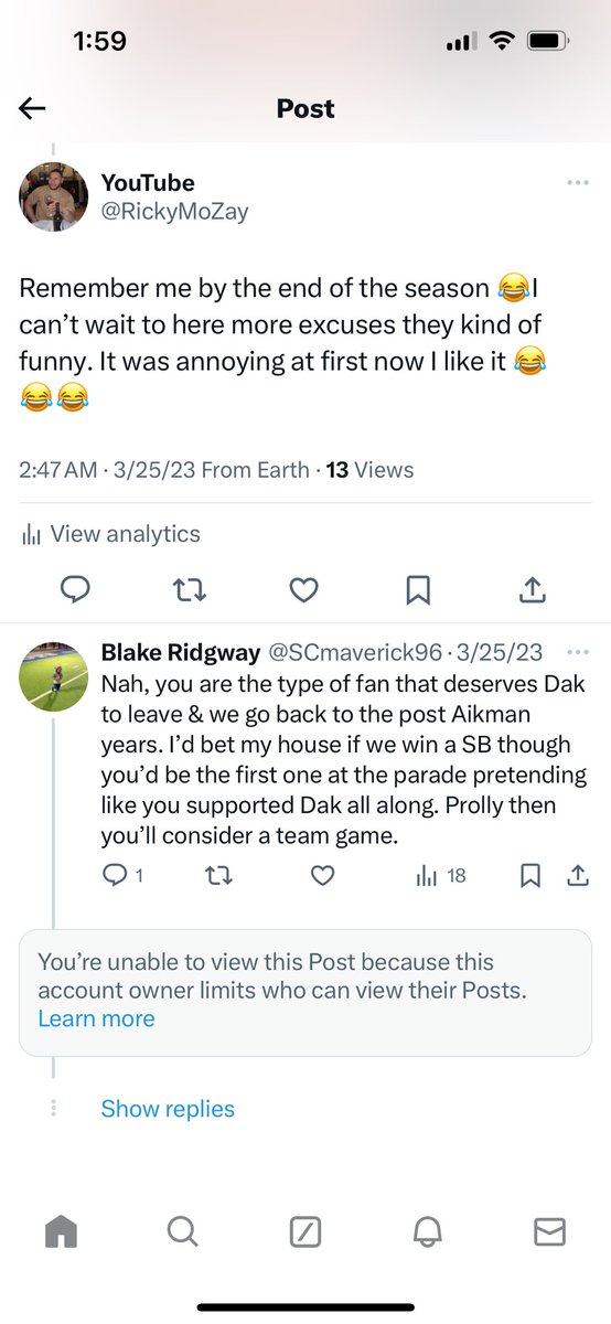 RickyMoZay's tweet photo. This you? 😂😂😂😂 https://t.co/KEdWK1EvUO