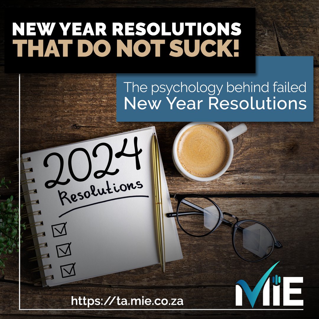 MIE_PTY_LTD's tweet image. Most of us will likely abandon our New Year’s resolutions and return to old habits. To bulletproof your resolutions and create a lasting change, you need to set clear and achievable goals. Visit ta.mie.co.za #MIE #GoalsandObjectives #Highperformingculture