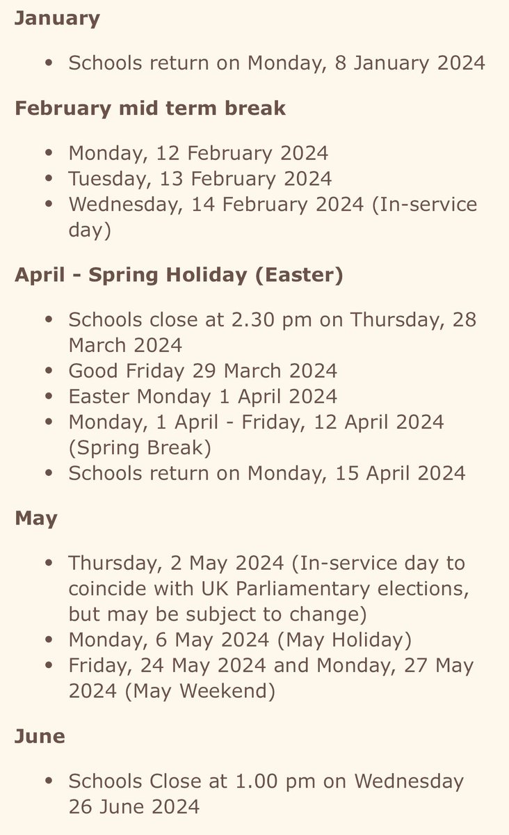 stcuthbertspc's tweet photo. Holiday dates for your diary https://t.co/CCnOJ698x3