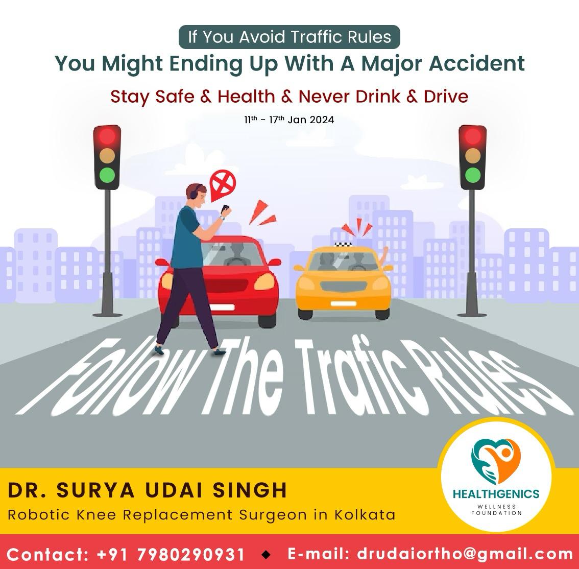 DrSUSinghNH's tweet photo. 𝐍𝐚𝐯𝐢𝐠𝐚𝐭𝐞 𝐥𝐢𝐟𝐞 𝐜𝐚𝐮𝐭𝐢𝐨𝐮𝐬𝐥𝐲, 𝐟𝐨𝐥𝐥𝐨𝐰 𝐭𝐫𝐚𝐟𝐟𝐢𝐜 𝐫𝐮𝐥𝐞𝐬 𝐭𝐨 𝐞𝐯𝐚𝐝𝐞 𝐦𝐚𝐣𝐨𝐫 𝐚𝐜𝐜𝐢𝐝𝐞𝐧𝐭𝐬. 𝐒𝐭𝐚𝐲 𝐬𝐚𝐟𝐞, 𝐬𝐭𝐚𝐲 𝐡𝐞𝐚𝐥𝐭𝐡𝐲, 𝐚𝐧𝐝 𝐧𝐞𝐯𝐞𝐫 𝐝𝐫𝐢𝐧𝐤 &amp; 𝐝𝐫𝐢𝐯𝐞. 
#RoadSafetyWeek #DriveSafe https://t.co/mc3uftIgZG