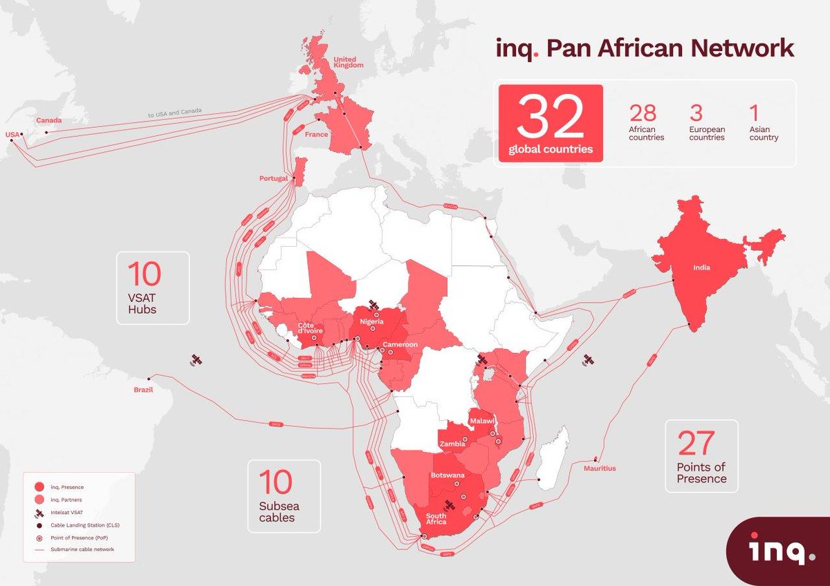 Check out this comprehensive map that shows our ever-expanding network and commitment to connecting continents. 

#GlobalConnectivity #DigitalInnovation #SubmarineCables #Telecommunications