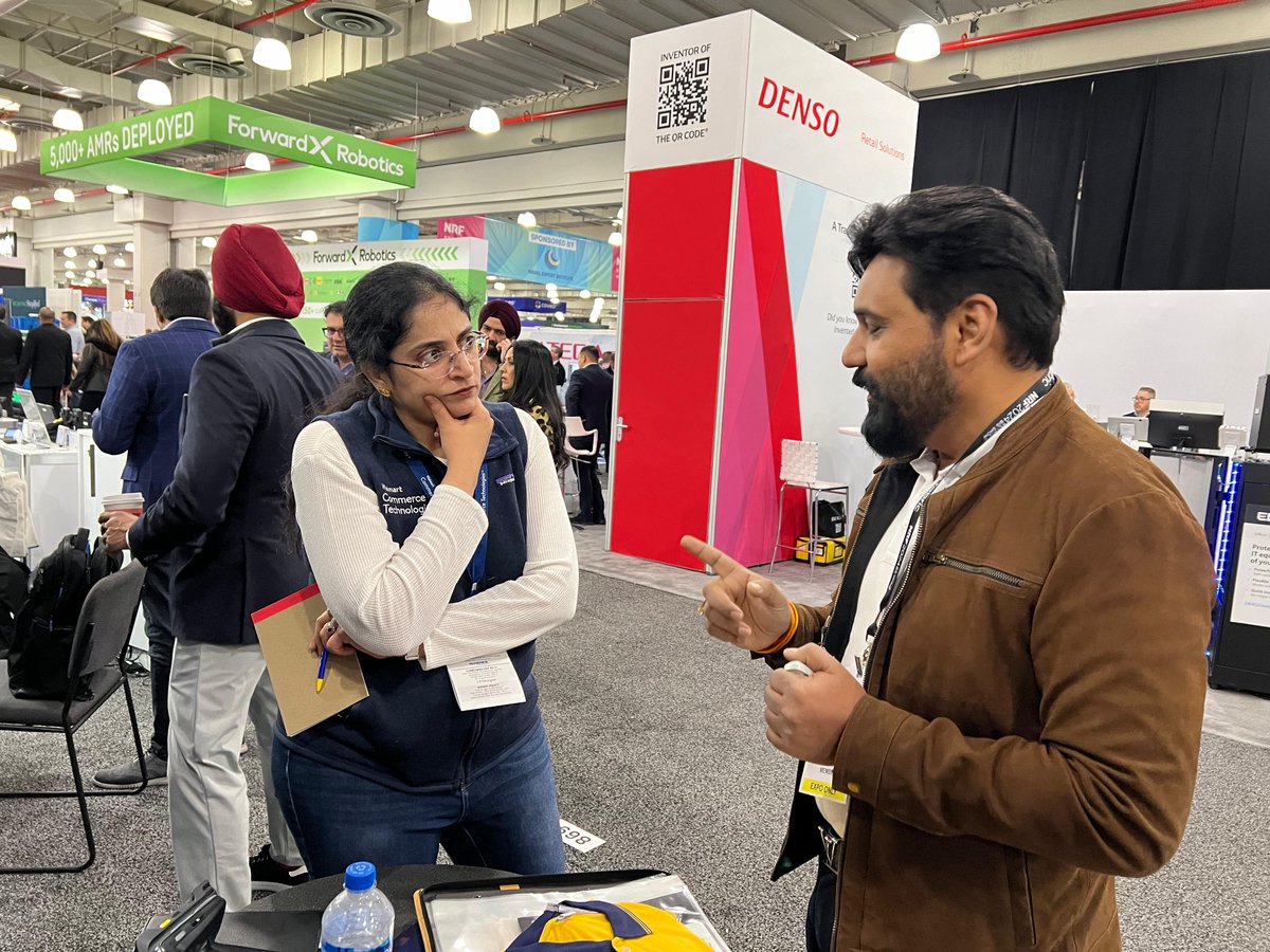 infotekrfid's tweet photo. @NRFnews #RetailBigShow Day 2:
Engaged in discussions with industry leaders from Walmart, Signet Jewelers, Honeywell, & others about the role of RFID in retail. Emphasizing the shift from transactions to crafting memorable customer journeys.
#SimplifyingRFID #retailnews #rfid https://t.co/fSRZh7NeWj