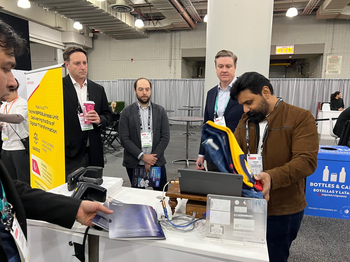 infotekrfid's tweet photo. @NRFnews #RetailBigShow Day 2:
Engaged in discussions with industry leaders from Walmart, Signet Jewelers, Honeywell, & others about the role of RFID in retail. Emphasizing the shift from transactions to crafting memorable customer journeys.
#SimplifyingRFID #retailnews #rfid https://t.co/fSRZh7NeWj