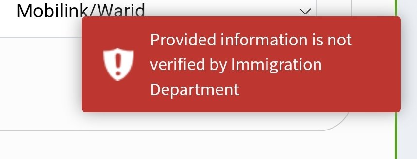 Esam_Asif's tweet photo. @PTAofficialpk arrived in pak yesterday and my phone is block as I've used the both sims in the last two time I visited. Now trying to register my phone as temporary overseas but Its showing that verification cant be verified. Can you please look into it. Many thanks 

Esam https://t.co/qtb3zEfldy