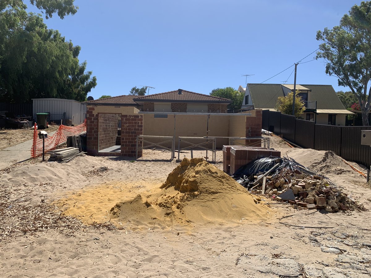 FortressWa's tweet photo. Extensions galore for the start of the year.. All prepped &amp; concrete ready- https://t.co/SPLDiAIXtb